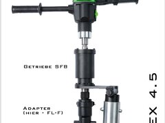 Masina electrica pentru insurubarea fundatiilor tip surub (Schraubfundament